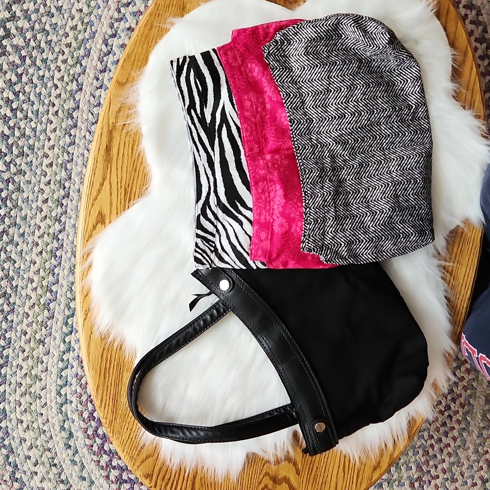 Thirty-One Skirt Purse w/ 3 Interchangeable Skirt Covers